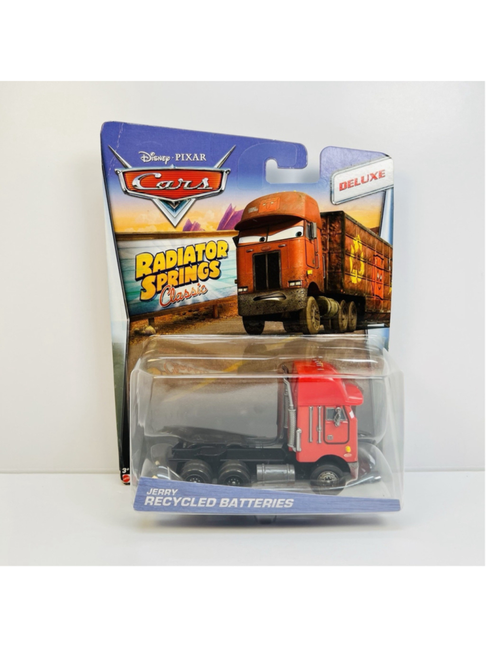Disney Pixar Cars Jerry Recycled Batteries - Deluxe - 2017 Radiator Springs A